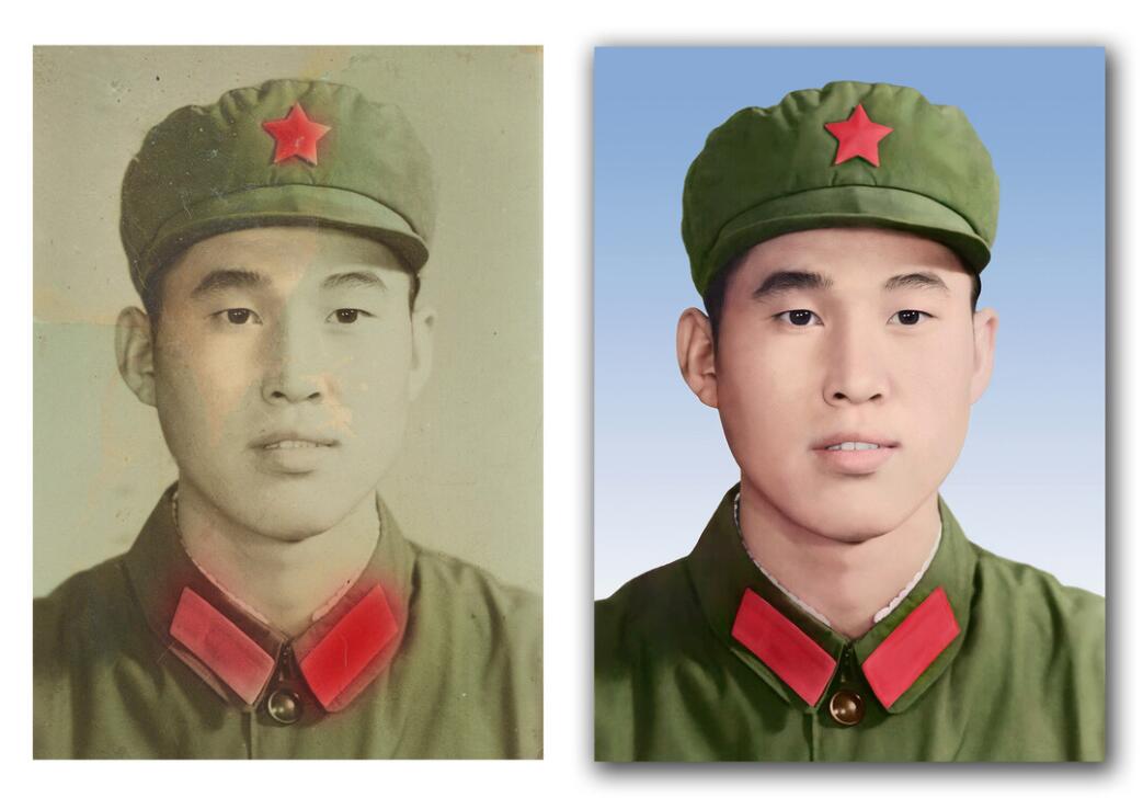 成县破损照片修复-18